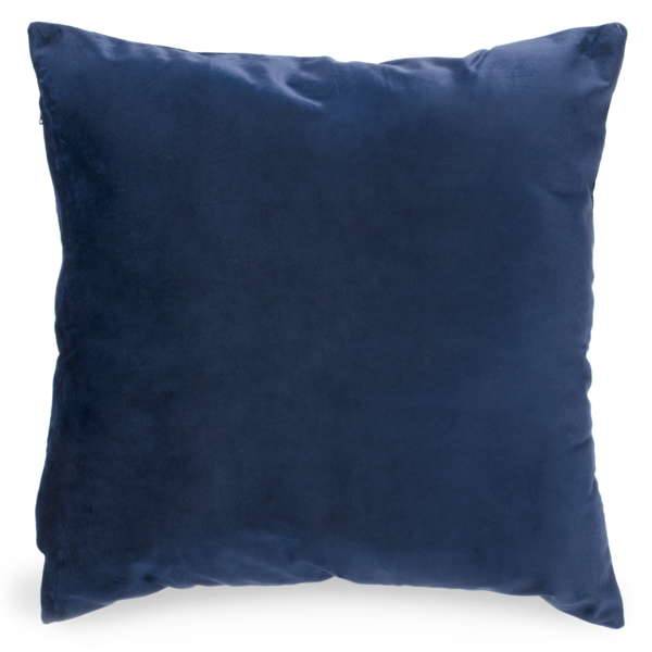 Blue velvet pillows best sale