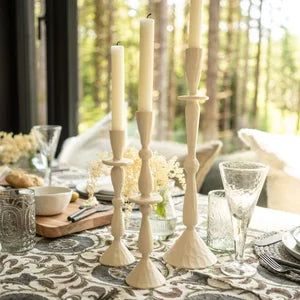 White Candle Sticks