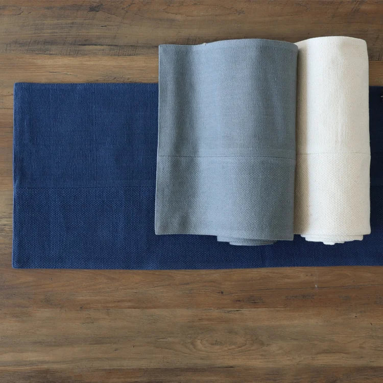 Terra Canvas Table Runner Navy