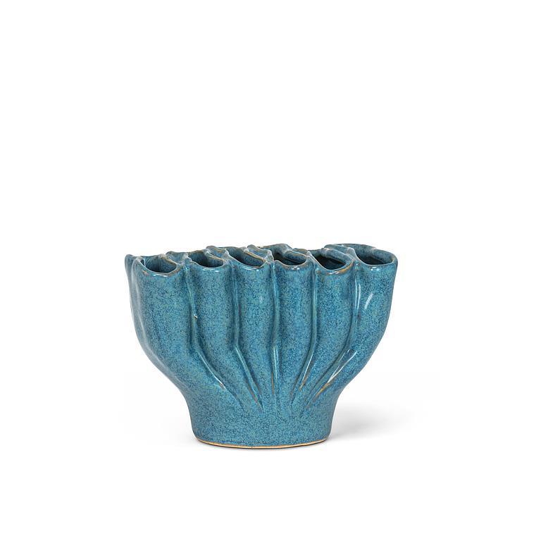 Organic Pleated Vase