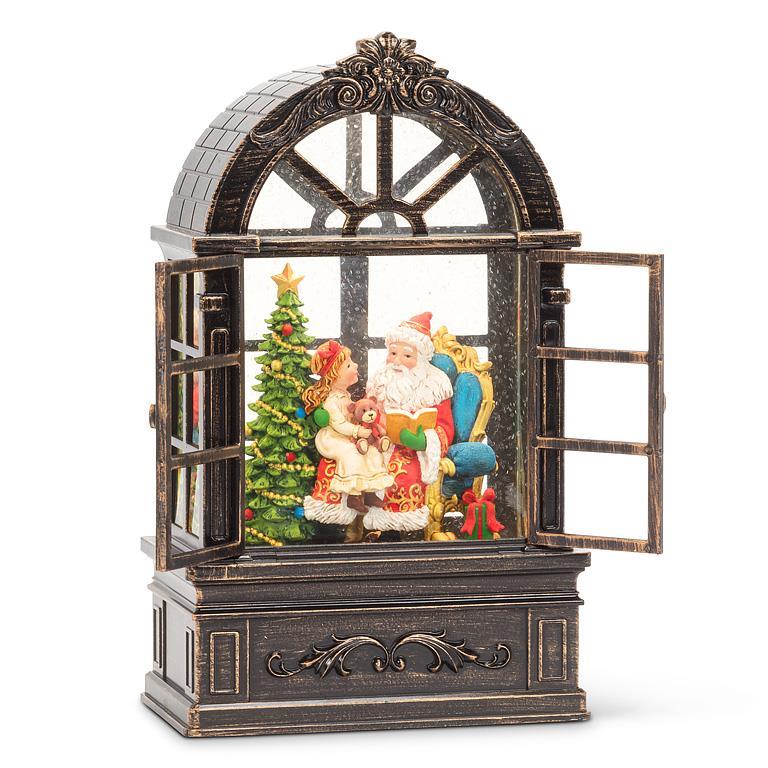 Santa Story Time LED Snow House