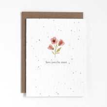 Load image into Gallery viewer, Locally Made Seed Paper Greeting Cards
