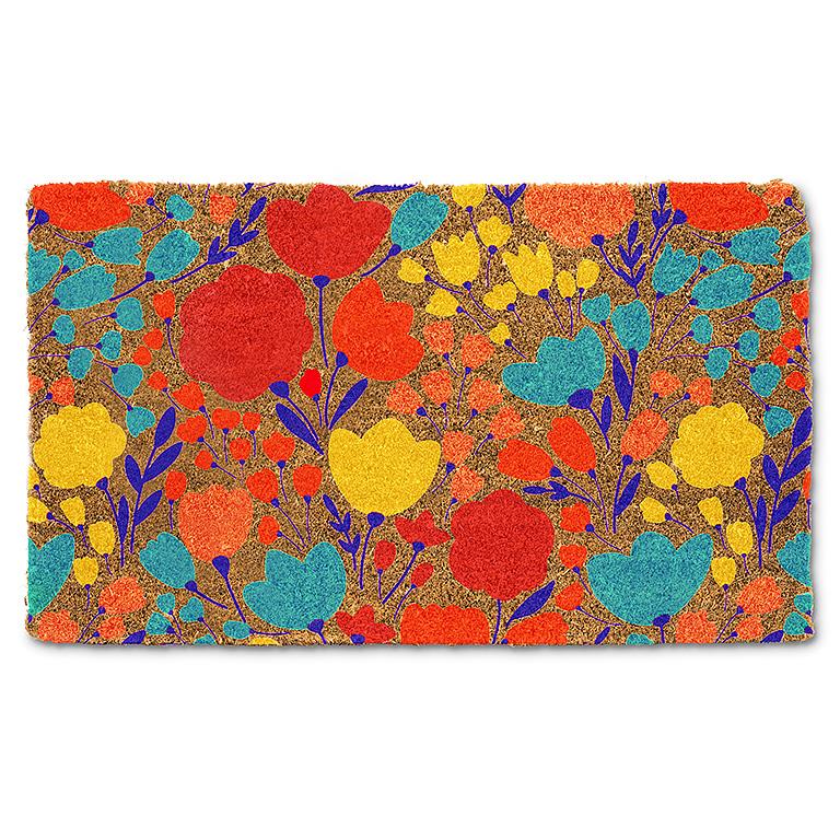 Floral Doormat