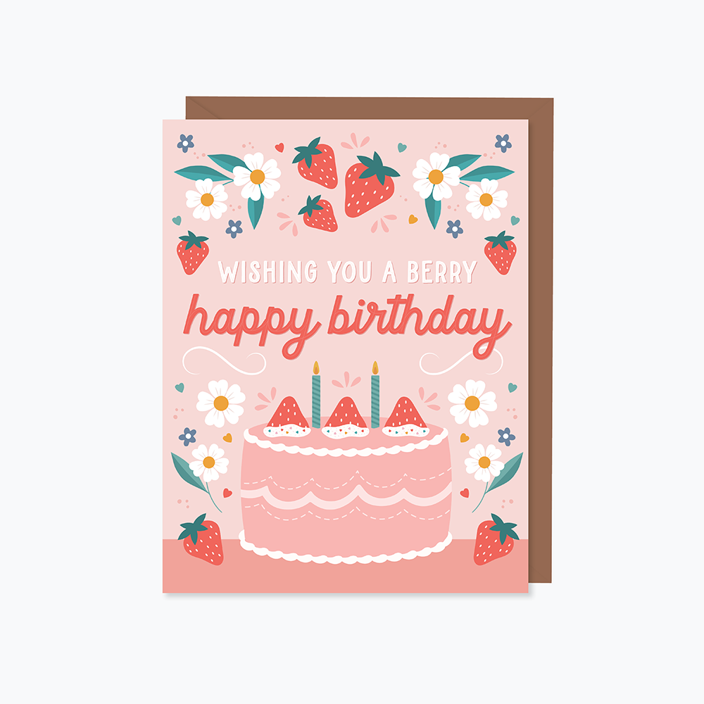 Wishing You a Berry Happy Birthday! | Greeting Card