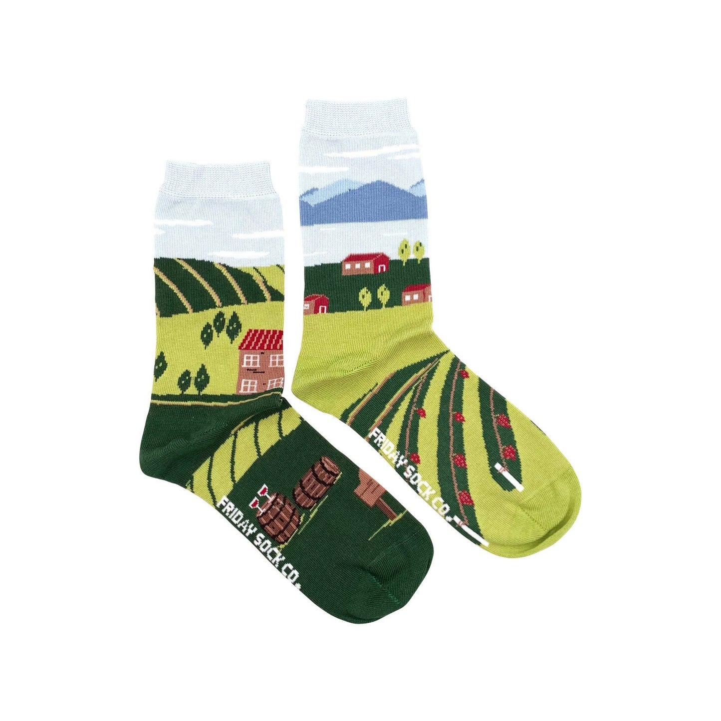 Women's Socks | Winery | Premium Cotton | Mismatched