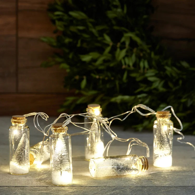 Tree In Jar LED Garland