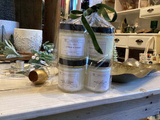 Winter Sampler Candle Set