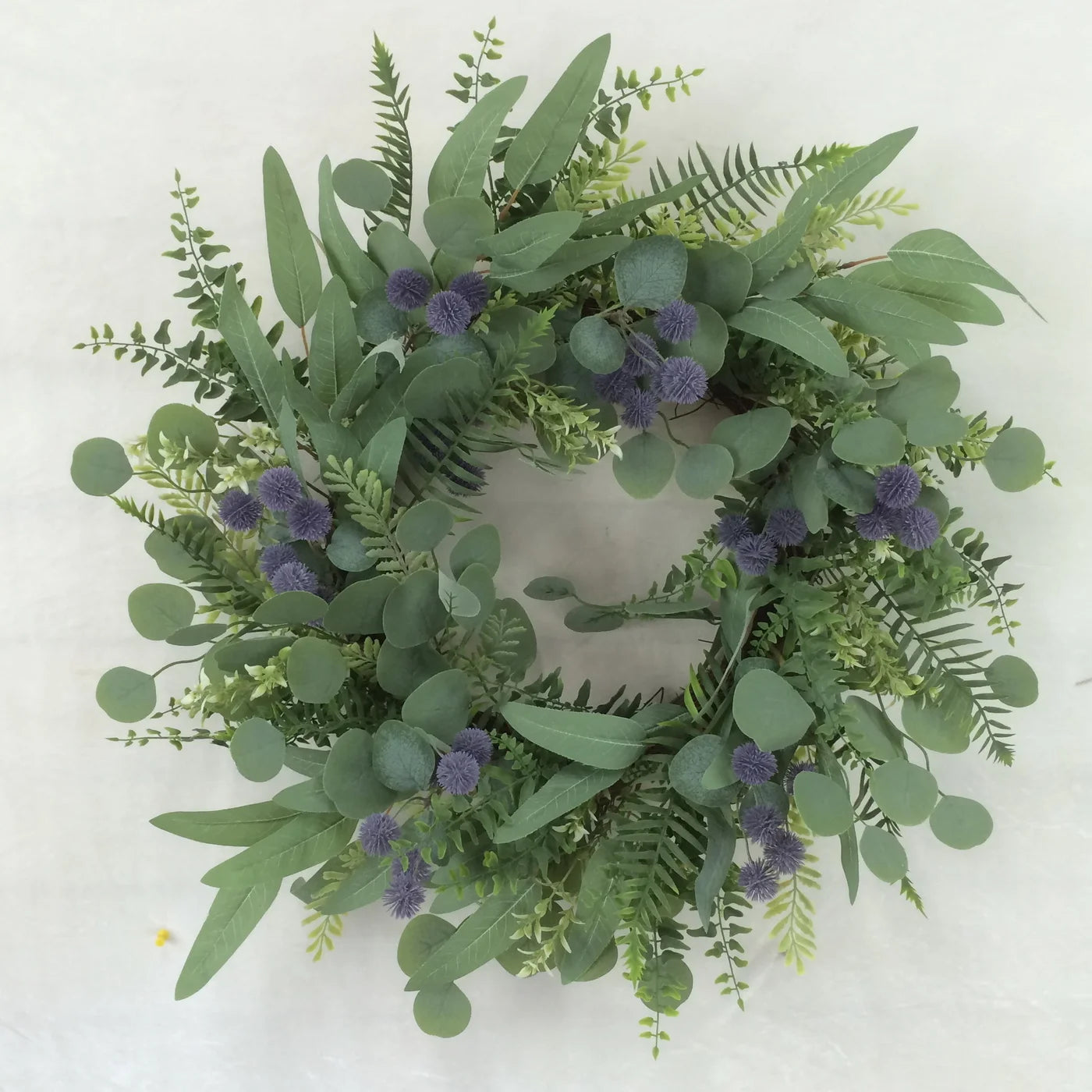 Small and Large Lavender Spring Wreath