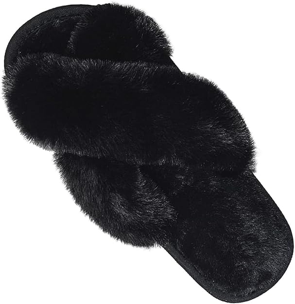 Faux Fur Slippers, Catherine Lillywhite's