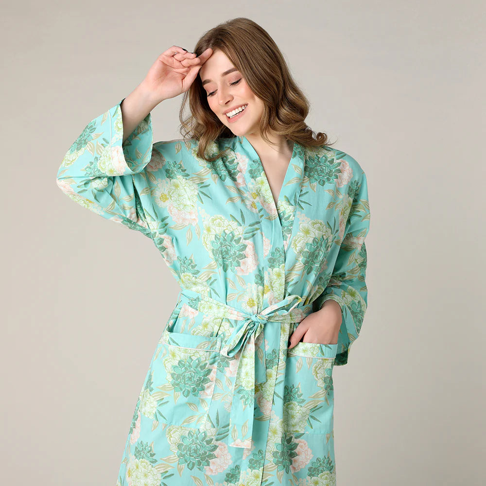 Robes - cotton Kimono style