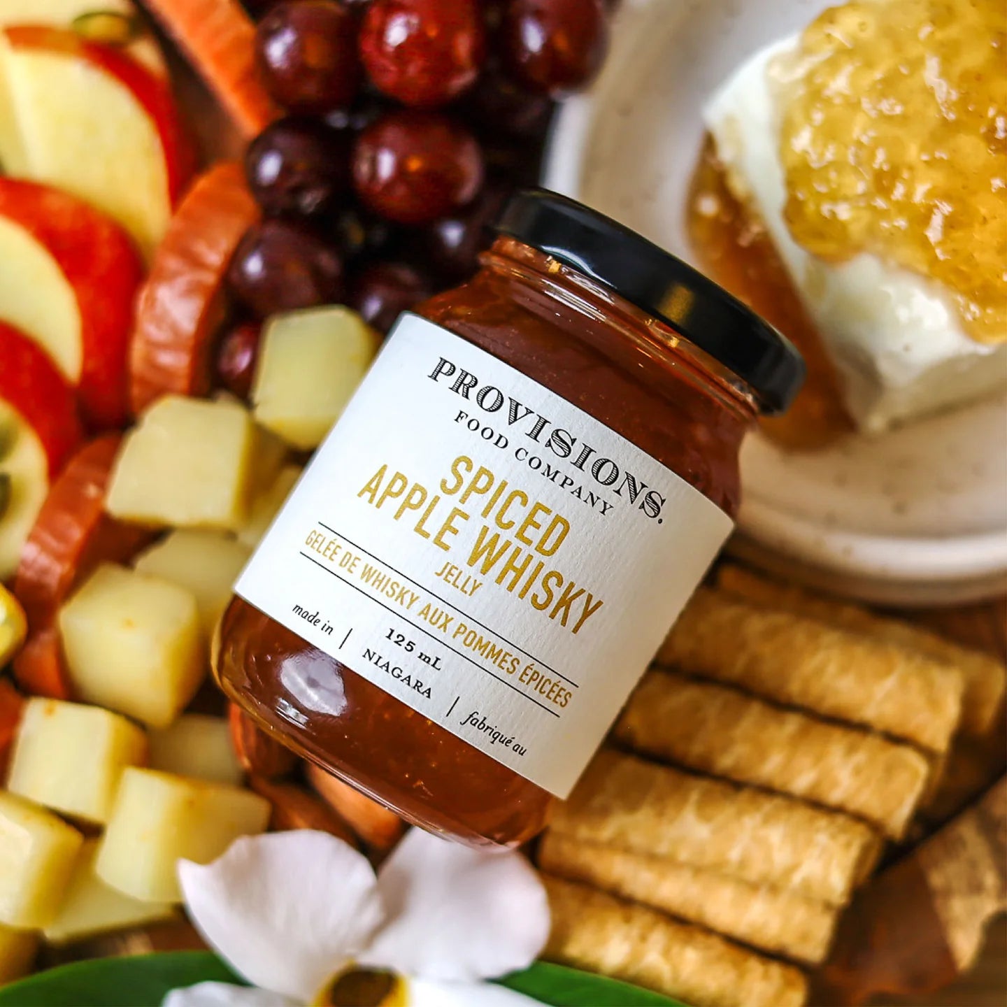 Spiced Apple Whiskey Jam