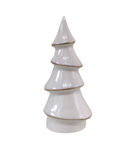 White Ceramic & Gold Tree