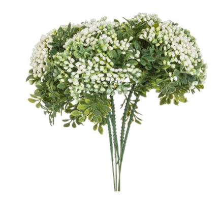 White Buds 5 Spray Bouquet