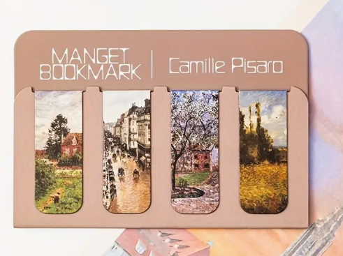 Magnetic Floral Bookmark Set