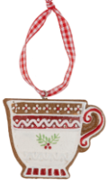 Teapot/Teacup Gingerbread Ornaments