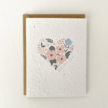 Load image into Gallery viewer, Locally Made Seed Paper Greeting Cards
