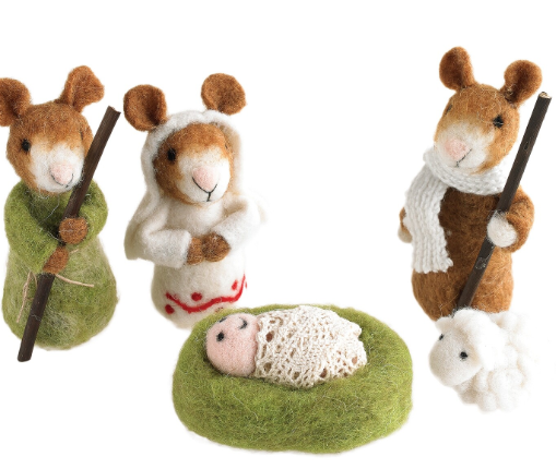 Woodland Nativity Set