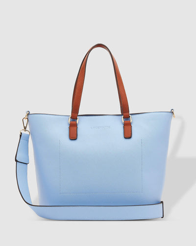 Louenhide Vegan leather Miami handbag sky blue