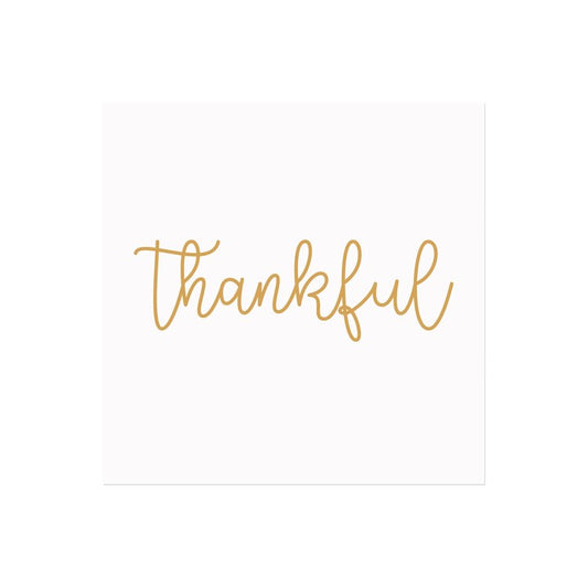 Thankful Paper Cocktail Napkins