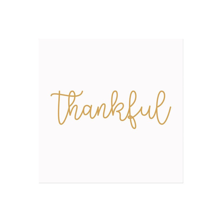 Thankful Paper Lunch Napkins