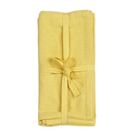 Yellow Oversized Napkin Set