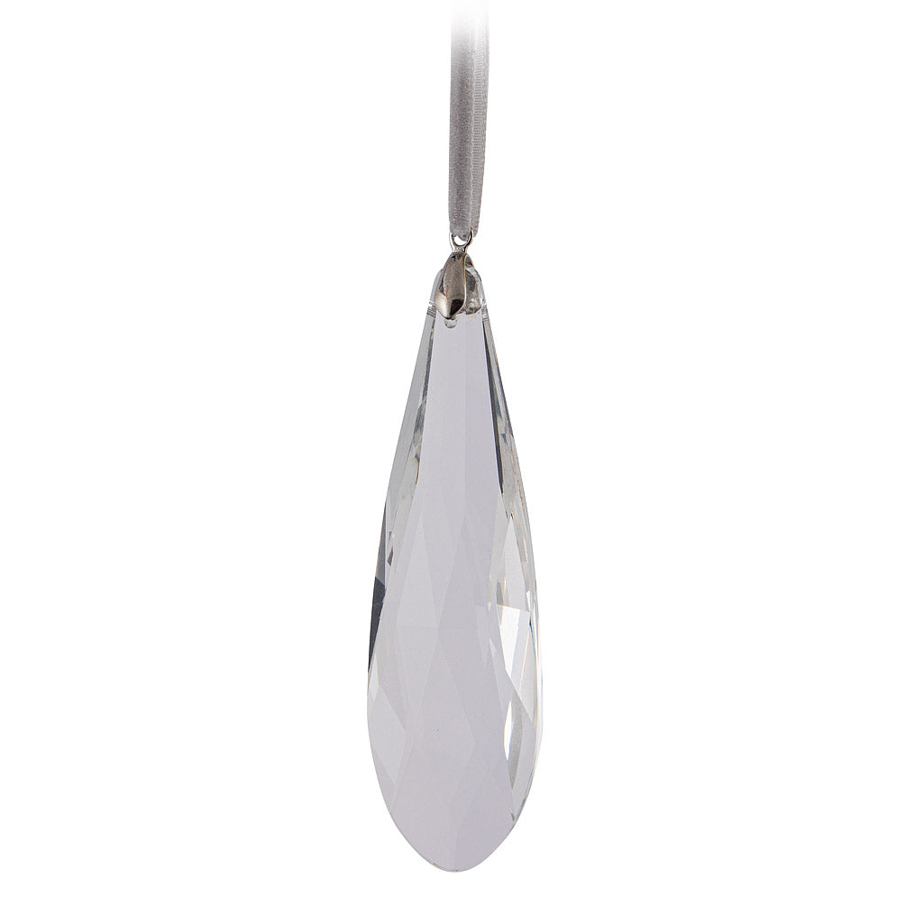 Slim Cut  Crystal Drop Ornament