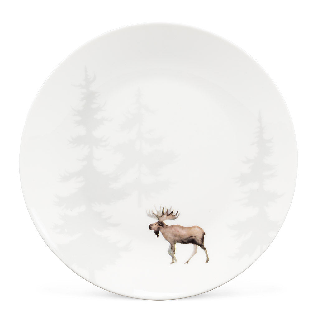 Moose In Trees Plate