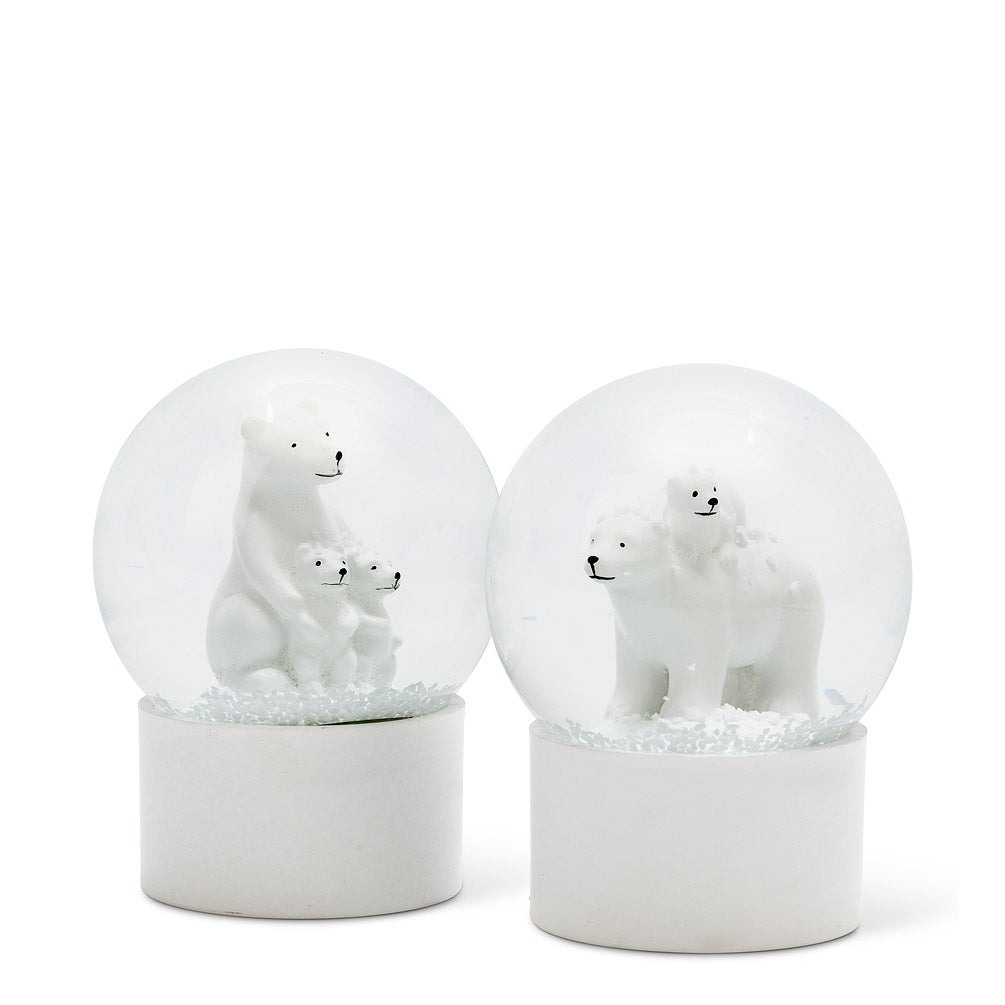 Small Polar Bear Snow Globe