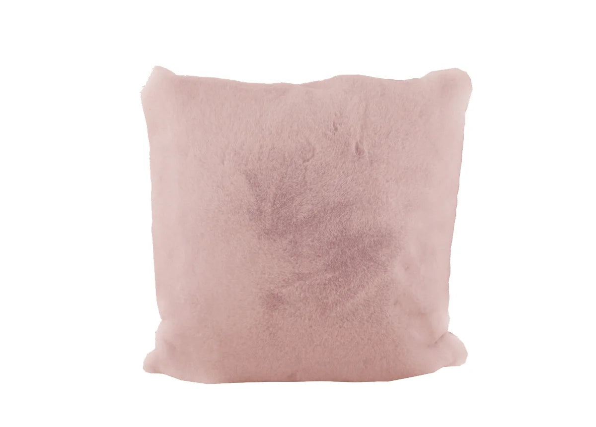 Faux Fur Throw Pillow