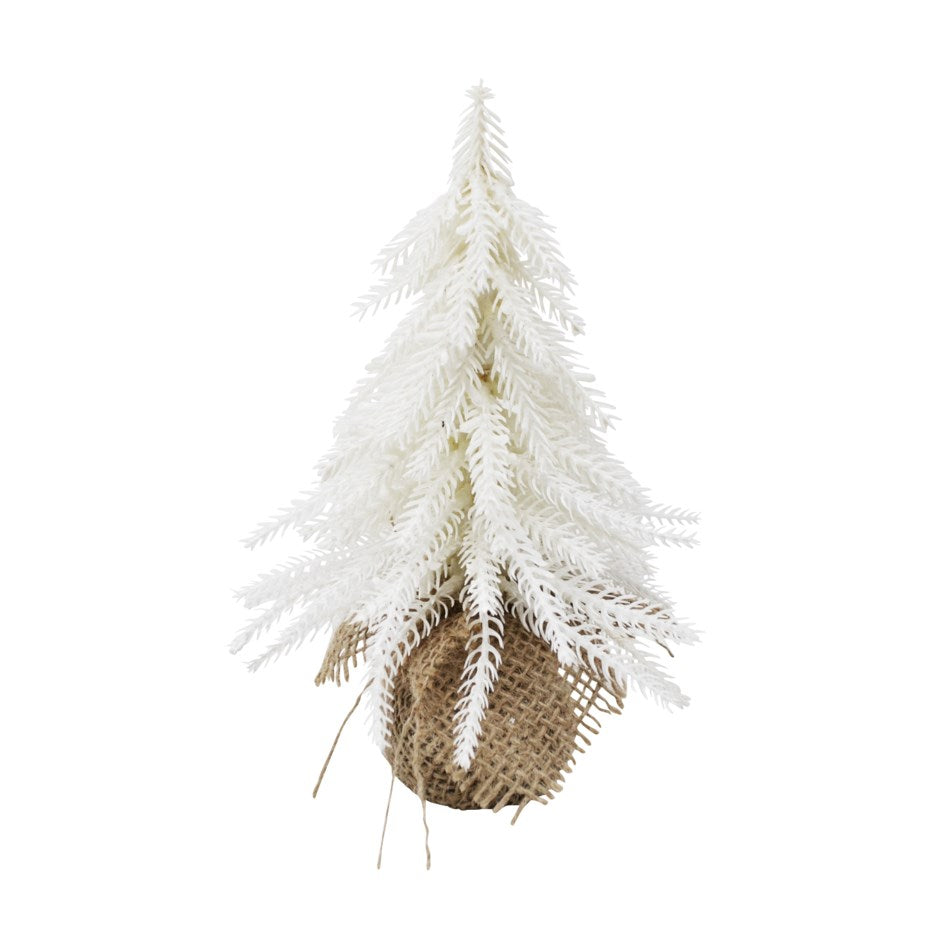 White Fir Tree with Jute Base