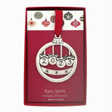 Load image into Gallery viewer, Basic Spirit Pewter Christmas Ornaments
