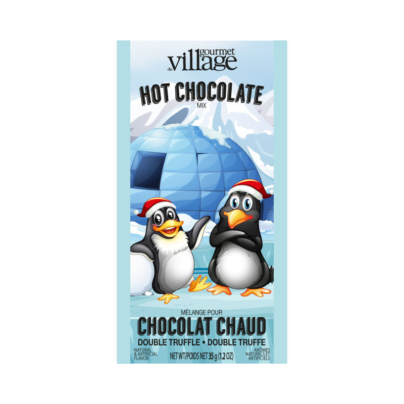 Penguin hot chocolate