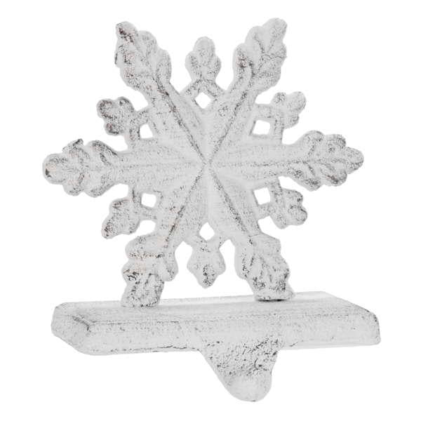 White Snowflake Stocking Holder