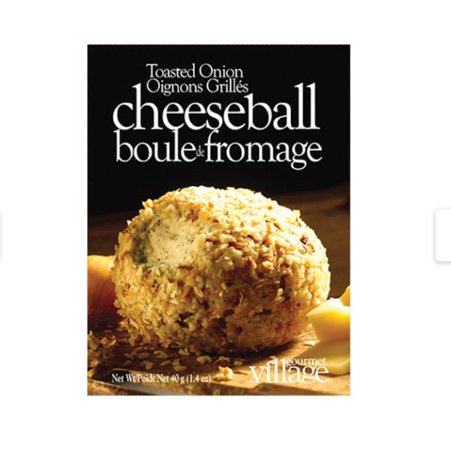 Toasted Onion Cheeseball
