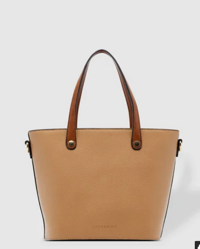 Louenhide Vegan leather Olivia bag Camel