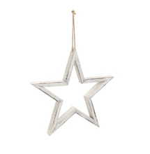 Load image into Gallery viewer, Wooden star
