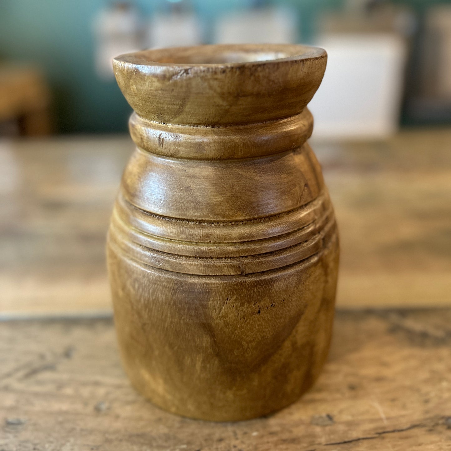 Wooden Vases