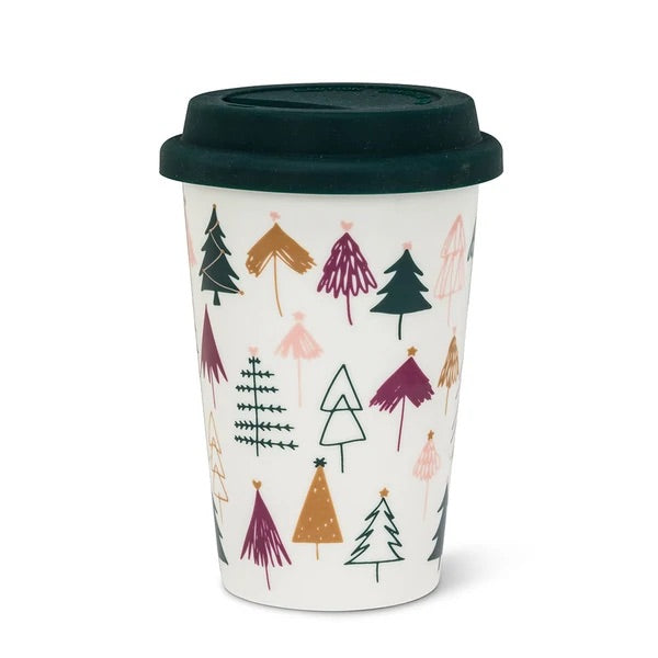 Tree travel mug