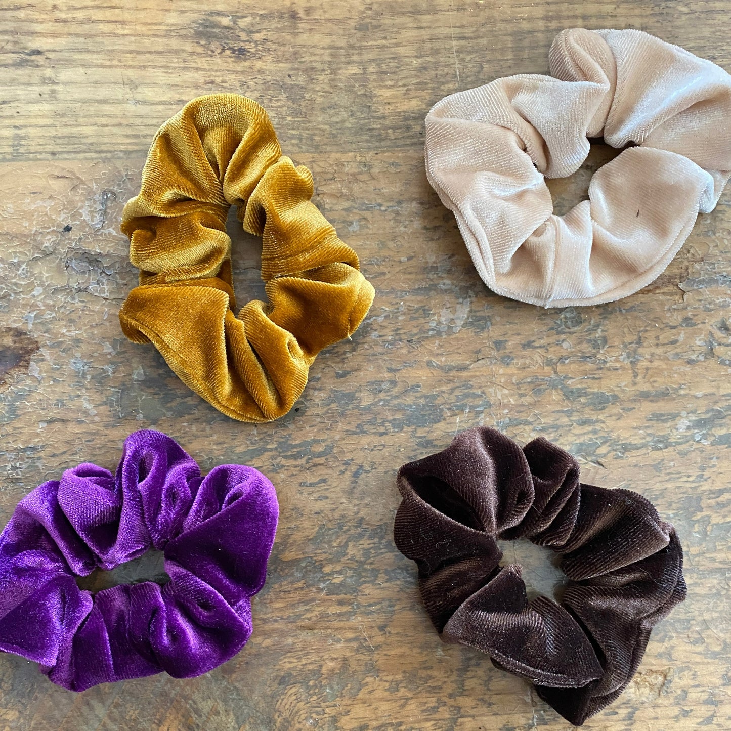 Velvet Scrunchies - Medium & Large