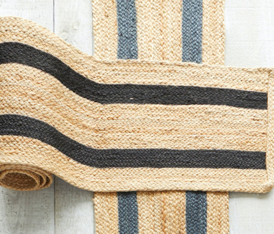 Striped Woven Table Runner