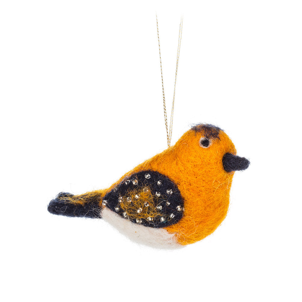 Felt Bird Ornament