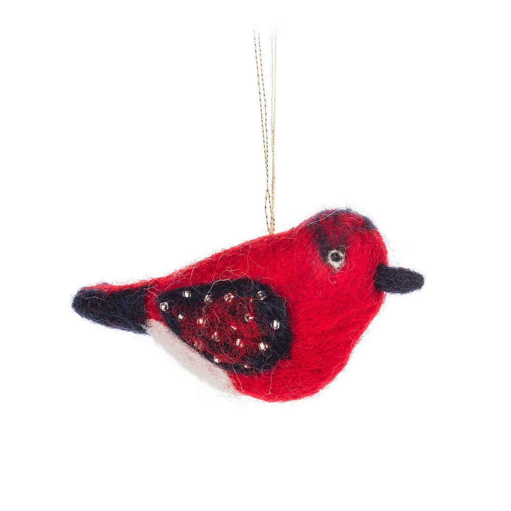 Felt Bird Ornament