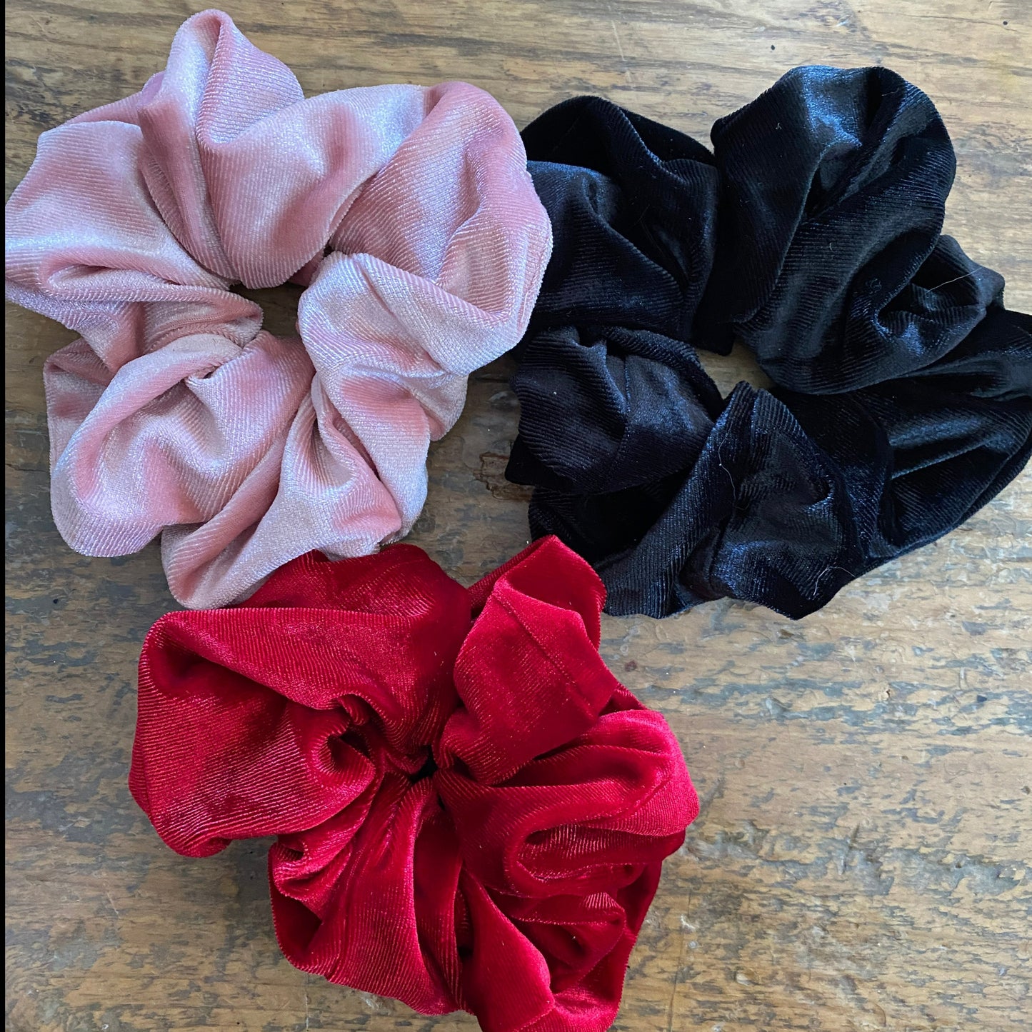 Velvet Scrunchies - Medium & Large