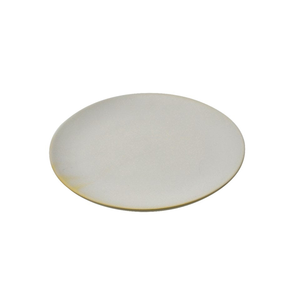 White pottery style plates