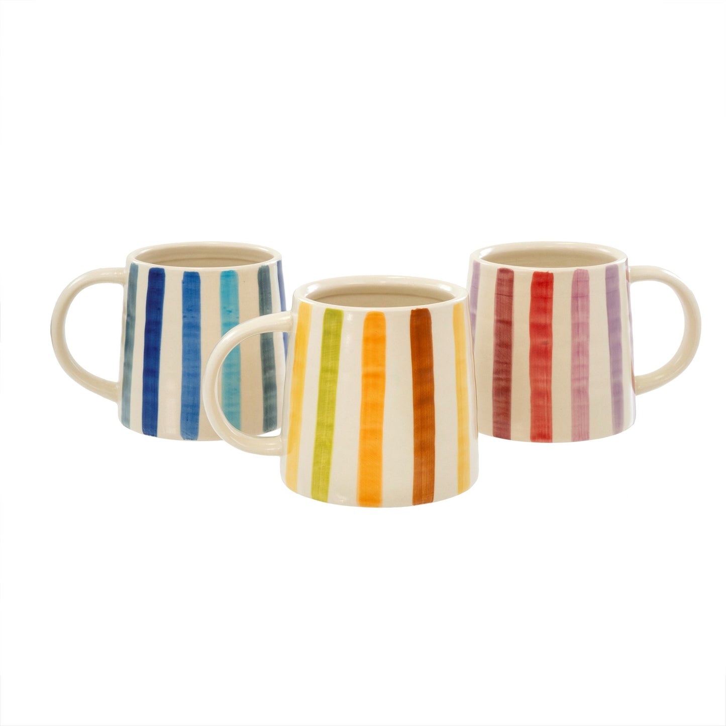 Striped Mugs