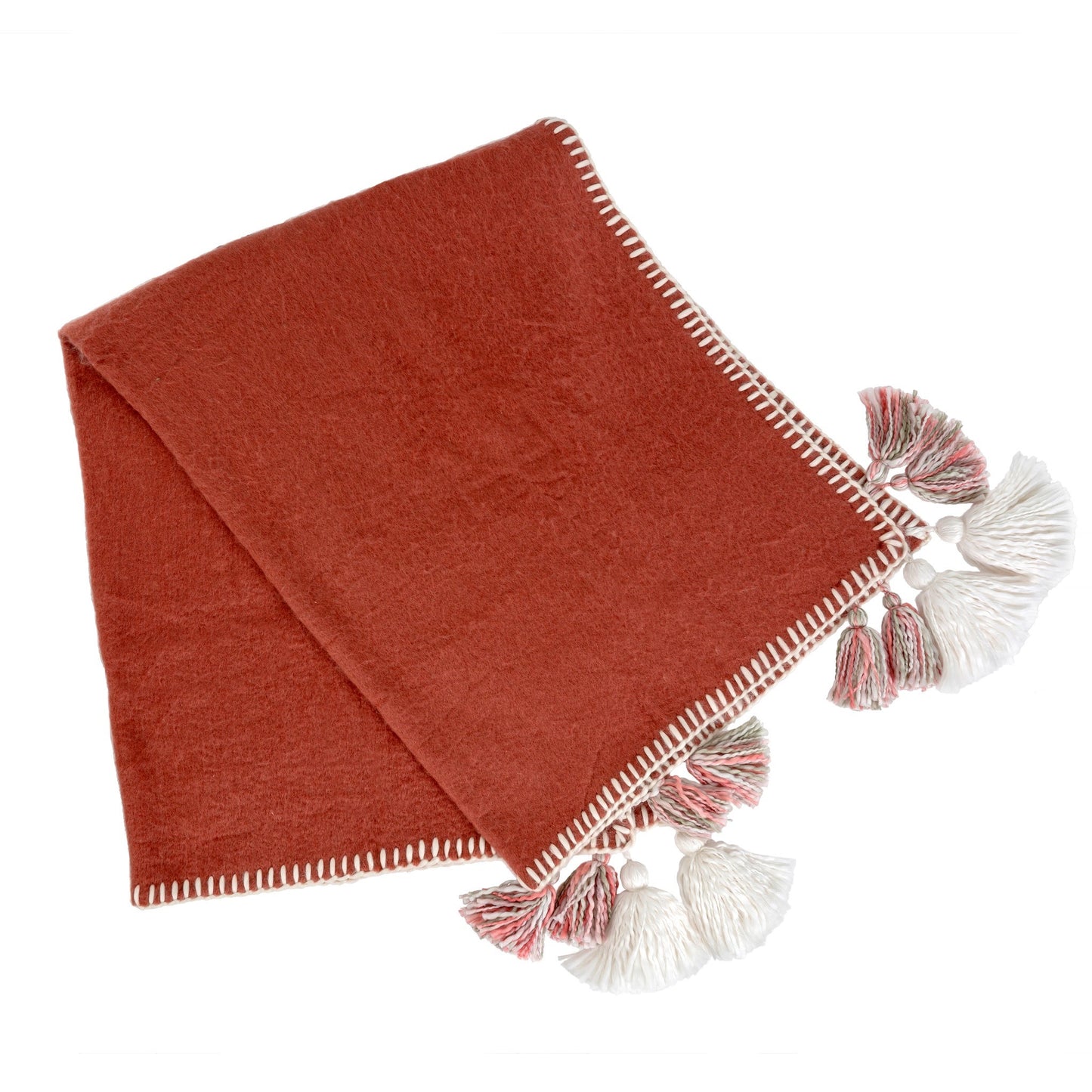 Tassel and Trim Throw